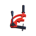 Track clamp for 10-35mm thick plates