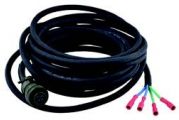 Dual arc ignition cable of 6.5 m (21 ft)