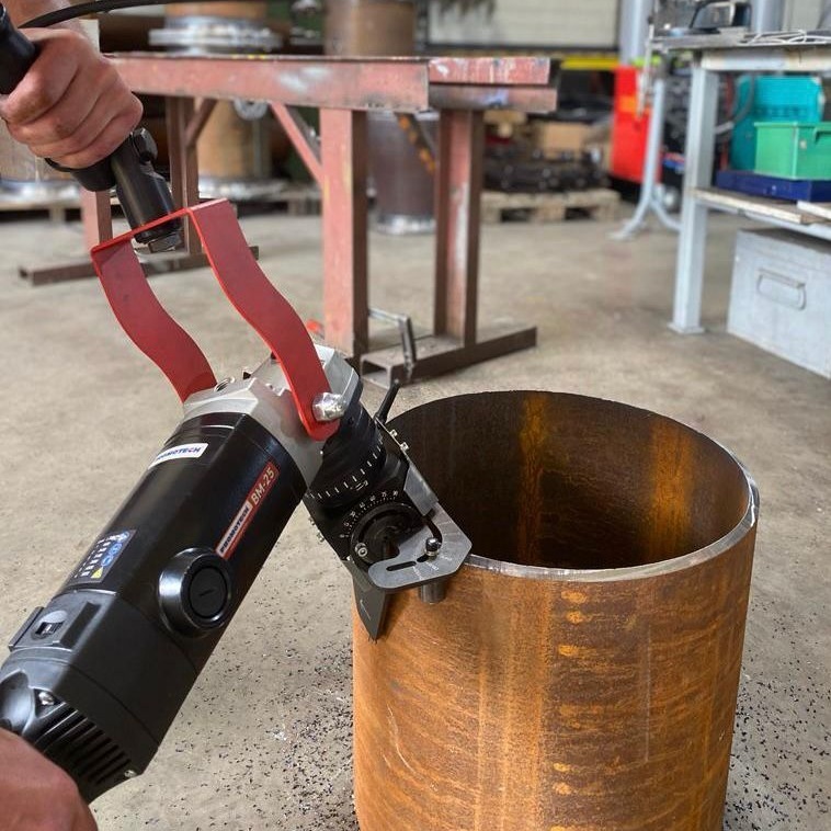 BM 25 pipe bevelling 3