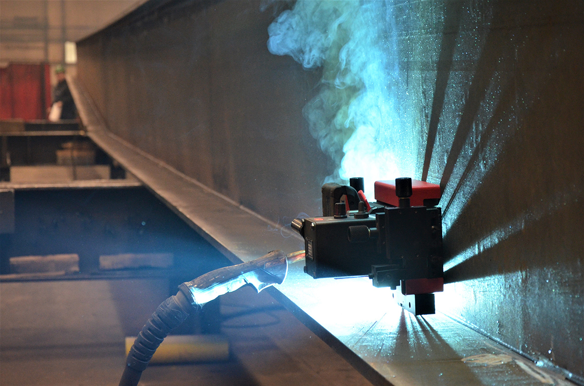 Mini Spider Battery Compact Fillet Welding Tractor 2 2