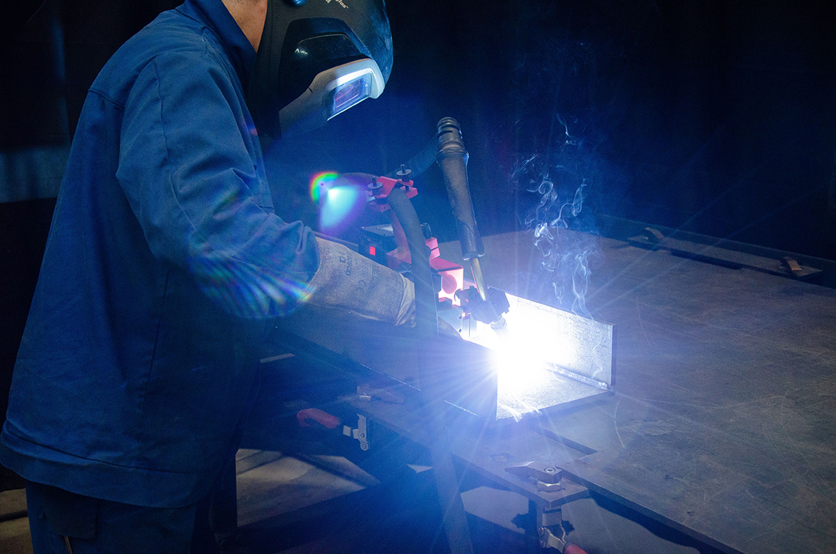 Mini Spider Battery Compact Fillet Welding Tractor 3