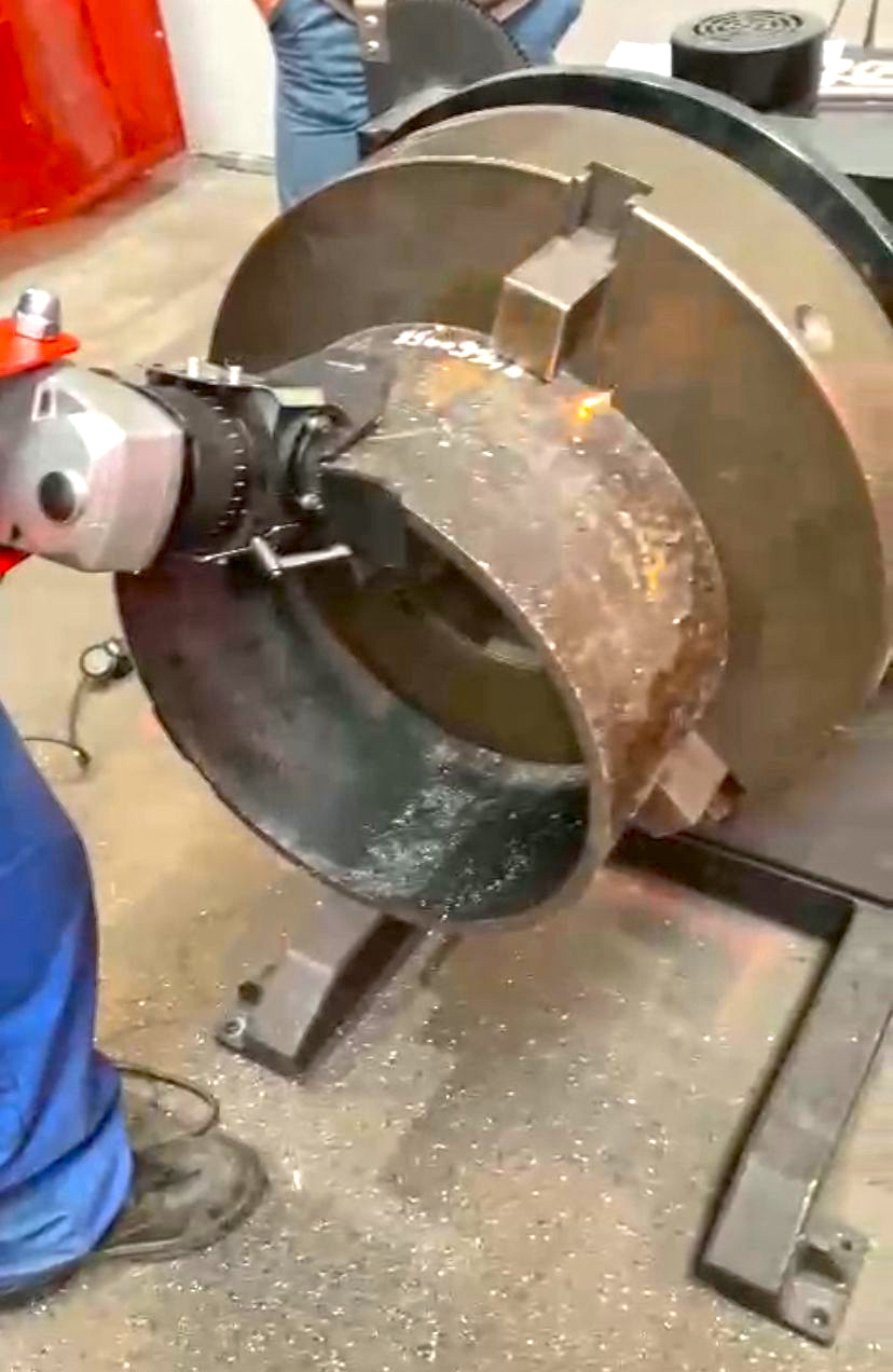 Bm25 bevel on pipe