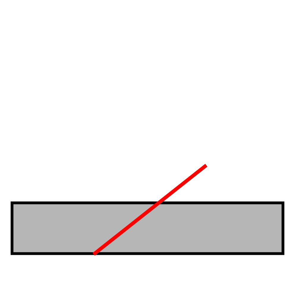 DIAGANOL CUTTING
