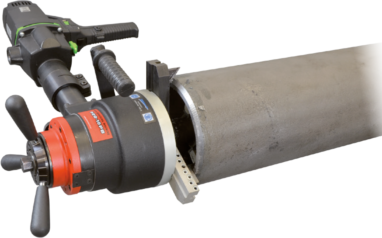 PB10A Portable Pneumatic Pipe Bevelling SteelBeast